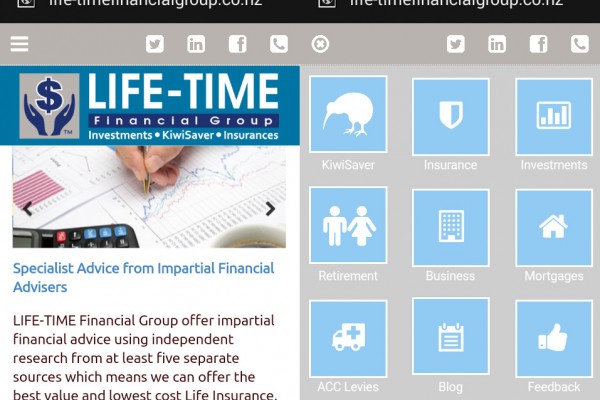 LIFE-TIME Mobile Site